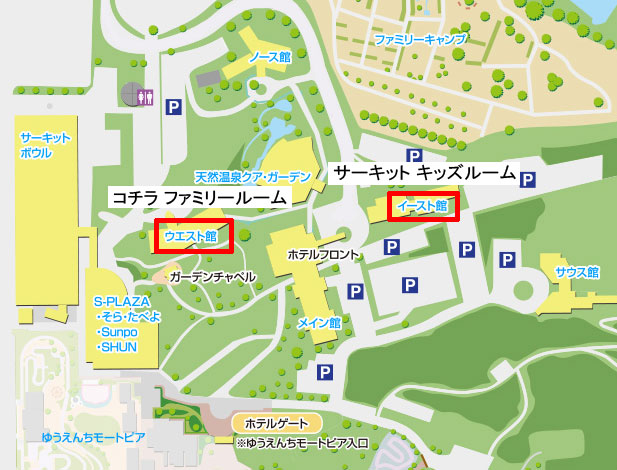 鈴鹿サーキットホテルのマップ
