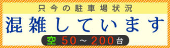 混雑しています