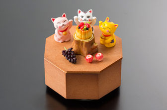 オルゴールケースの八角