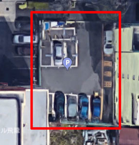 上から見たタイムズ城西