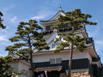 岡崎城の天守閣