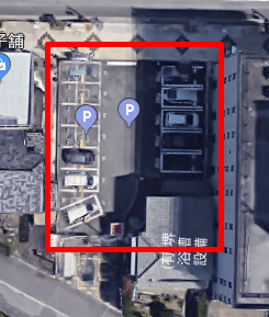 上から見た名鉄協商パーキング岡崎康生通02