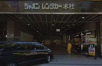 ジャパンレンタカー御園店の駐車場