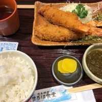 エビフライ定食