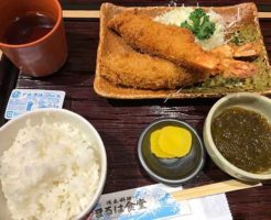 エビフライ定食
