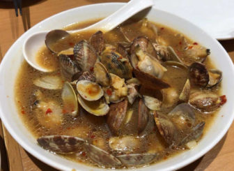 味仙のあさり炒め