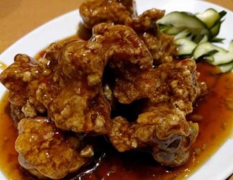 味仙の酢豚