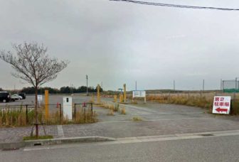 第2駐車場の入口