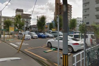 リパーク東大曽根町第2の入口