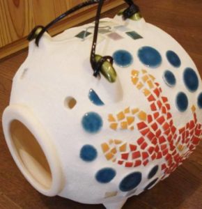 体験工房の蚊やり豚づくり