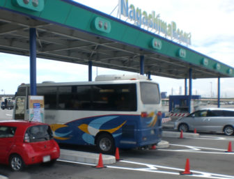 駐車場の料金所