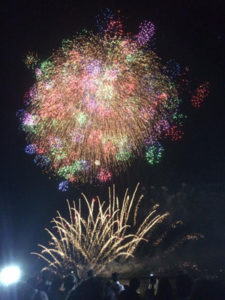 桑名水郷花火大会の花火