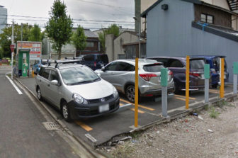 Lucky Parking 則武新町2丁目の入口