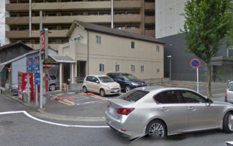 いずみパーキング名駅の入口