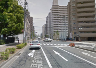 「輪ノ内町」交差点