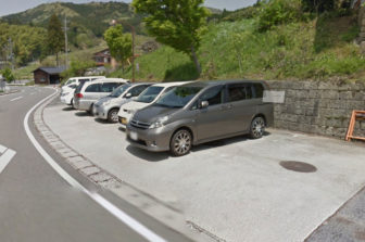 駐車場 B-2の入口