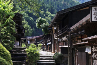 妻籠宿の町並み