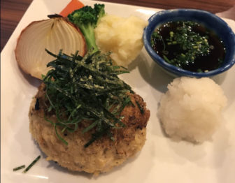 おろしポン酢ハンバーグ