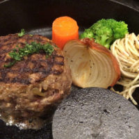 黒毛和牛のハンバーグ