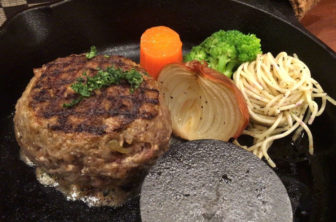黒毛和牛のハンバーグ