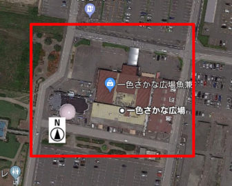 上から見た一色さかな広場