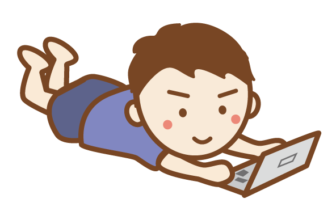 ゲームをする小学生の男の子