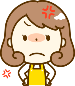 ママのイライラ