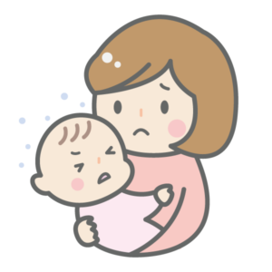 人見知りの赤ちゃん