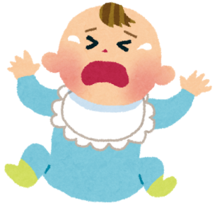 赤ちゃんの寝ぐずりの原因