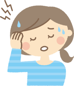 更年期の影響