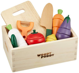 はじめてのおままごと サラダセット(WOODYPUDDY)