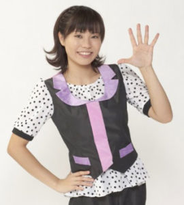 5代目の体操のおねえさんに就任したばかりのころのりさおねえさん