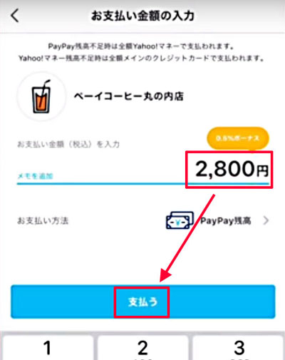 209-a04-PayPayアプリで金額を入力