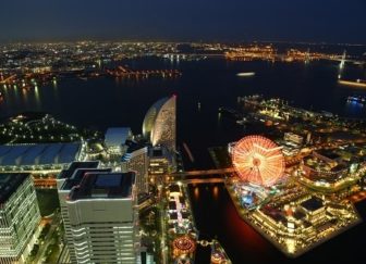 展望台のスカイガーデンからの夜景