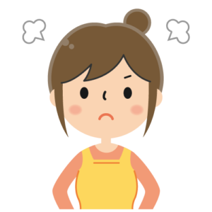 ママのイライラ