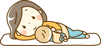 二人育児の寝かしつけ