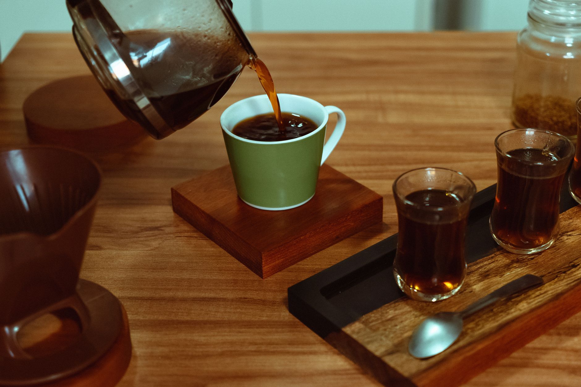 飲み物100mlあたりのカフェイン量一覧