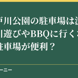秦野戸川公園の駐車場は混雑する？川遊びやBBQに行くなら大倉駐車場が便利？